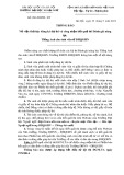 Thông báo số: 906/ĐHNN-ĐT năm 2014
