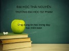 Bài thuyết trình môn Ứng dụng tin học trong giảng dạy toán - Đại số lớp 12 - Bài 6 Khảo sát sự biến thiên và vẽ đồ thị của một hàm số hàm đa thức (tiết 1)
