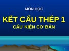 Bài giảng Kết cấu thép 1 cấu kiện cơ bản - Chương 1: Vật liệu và sự làm việc của kết cấu thép