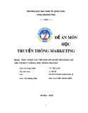 Đề án môn học Truyền thông Marketing: Thực trạng xúc tiến bán với người tiêu dùng của siêu thị Big C Thăng Long trong năm 2014 - ĐH Kinh Tế Quốc Dân