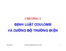 Bài giảng Trường điện từ: Chương 2 - Châu Văn Bảo (ĐH Công nghiệp TP.HCM)