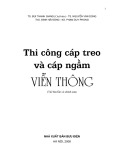 Cáp ngầm viễn thông và Thi công cáp treo