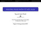Bài giảng Phương pháp phần tử hữu hạn Bài giảng 4 - Nguyễn Xuân Thành