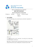 Đề thi và đáp án thi viết giữa học kì 2 năm học 2012-2013 môn Thiết bị sợi dệt - ĐHBK TP.HCM