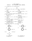 Đề trắc nghiệm - Chương 8: Dẫn xuất Halogen – Ancol – Phenol