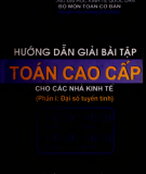 Phần 2 Đại số tuyến tính - Hướng dẫn giải bài tập Toán cao cấp cho các nhà kinh tế