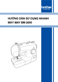 Hướng dẫn sử dụng nhanh máy may BM - 2600