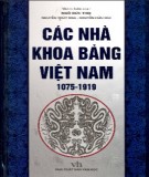 Nhà tri thức - Các nhà khoa bảng Việt Nam từ 1075 - 1919: Phần 1