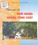 Lịch sử văn hóa - Vài nét về khởi nghĩa Hoàng Công Chất: Phần 1