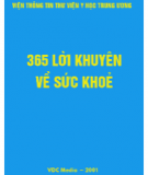 Sức khỏe và 365 Lời khuyên: Phần 2