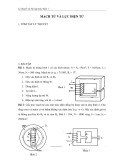 Lý thuyết và bài tập điện máy 1: Mạch từ và lực điện từ - Lê Vĩnh Trường
