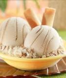 6 bước làm kem tươi bí ngô hương vani mát lạnh