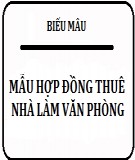 Mẫu hợp đồng thuê nhà làm văn phòng