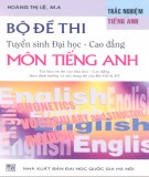 Sưu tầm bộ đề thi tuyển sinh đại học - cao đẳng môn Tiếng Anh: Phần 1