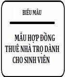 Mẫu hợp đồng thuê nhà trọ dành cho sinh viên đầy đủ nhất