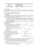 Đề thi chọn học sinh giỏi lớp 9 cấp Tỉnh môn Vật lí năm 2012 (Đề chính thức) - Sở GD & ĐT Long An