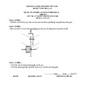 Đề thi tốt nghiệp Cao đẳng nghề khóa II (2008 - 2011) nghề Công nghệ ô tô môn Lý thuyết chuyên môn nghề (Mã đề thi: OTO-LT17)
