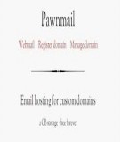 Tạo email tên miền miễn phí với Pawnmail