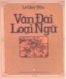 Tìm hiểu về Vân đài loại ngữ: Phần 2