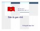 Bài giảng môn Sốt rét - Kí sinh trùng và côn trùng: Sán lá gan nhỏ - TS. Nguyễn Ngọc San (Học viện quân y)