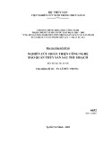 Báo cáo tổng kết đề tài: Nghiên cứu hoàn thiện công nghệ bảo quản thủy sản sau thu hoạch