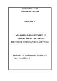 Khóa luận tốt nghiệp ngành Công nghệ thông tin: A parallel implementation on modern hardware for geo electrical tomographical software