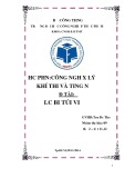 Tiểu luận môn Công nghệ xử lý khí thải và tiếng ồn: Lọc bụi túi vải