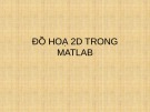 Bài thuyết trình: Đồ hoạ 2D trong Matlab