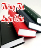 Những đóng góp mới của luận án: Chính sách nhà nước về phát triển làng nghề thủ công mỹ nghệ Việt Nam