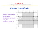 Etabs - Ví dụ mở đầu - TS. Lương Văn Hải (ĐH Bách Khoa TP.HCM)