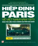 Tài liệu của chính quyền Sài Gòn - Hiệp định Paris về Việt Nam năm 1973(Tập 2): Phần 2