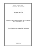 Luận văn Thạc sĩ Công nghệ Điện tử - Viễn thông: Nghiên cứu nền tảng phân phối và một số giải pháp mạng cung cấp dịch vụ