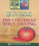 Phương pháp thực dưỡng và những nội dung quan trọng: Phần 1