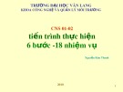 Bài giảng Các kỹ thuật giảm thiểu chất thải