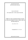 Đề tài khoa học và công nghệ cấp đại học: Nghiên cứu chế tạo bột huỳnh quang phát xạ ánh sáng đỏ (RED) ứng dụng trong chế tạo đèn huỳnh quang