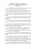 Ngân hàng câu hỏi công chức 2013 chuyên ngành: Công nghệ thông tin (Phần thi viết)