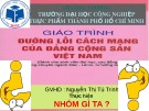 Bài thuyết trình: Kinh tế thị trường định hướng xã hội chủ nghĩa