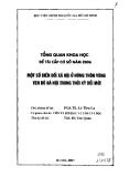 Tổng quan khoa học đề tài cấp cơ sở năm 2006: Một số biến đổi xã hội ở nông thôn vùng ven đô thị Hà Nội trong thời kỳ đổi mới