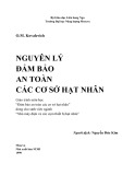 Giáo trình Nguyên lý đảm bảo an toàn các cơ sở hạt nhân - O.M. Kovalevich