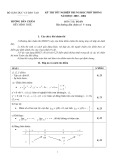 Hướng dẫn chấm thi kỳ thi tốt nghiệp THPT năm học 2003-2004 môn Toán