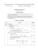 Hướng dẫn chấm thi kỳ thi tốt nghiệp THPT năm 2010 môn Toán - Giáo dục thường xuyên