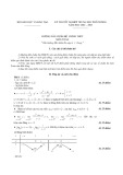 Hướng dẫn chấm thi kỳ thi tốt nghiệp THPT năm học 2002-2003 môn Toán