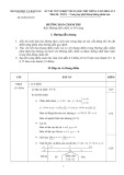 Hướng dẫn chấm thi kỳ thi tốt nghiệp THPT năm 2008 môn Toán - THPT không phân ban