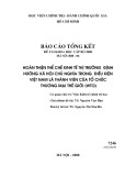 Báo cáo tổng kết đề tài khoa học cấp Bộ 2008: Hoàn thiện thể chế kinh tế thị trường định hướng xã hội chủ nghĩa trong điều kiện Việt Vam là thành viên của Tổ chức Thương mại Thế giới (WTO)