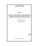 Đề tài: Nghiên cứu các giái pháp tăng cường chất lượng dịch vụ mạng sử dụng mạng Lan ảo và phát triển dịch vụ truy nhập từ xa vào mạng nội bộ thông qua internet