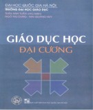 Đại cương về Giáo dục học: Phần 1