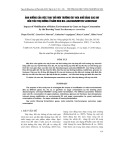 Ảnh hưởng đến việc thay đổi môi trường ôxy hóa khử bằng sục khí đến tiêu thụ đường ở nấm men bia saccharomyces cerevisiae