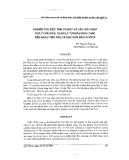 Nghiên cứu đặc tính cá nóc và các giải pháp xử lý chế biến, quản lý từ khâu khai thác đến khâu tiêu thụ cá nóc đảm bảo an toàn vệ sinh thực thẩm