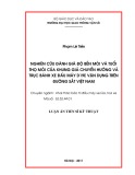 Luận văn Tiến sĩ Kỹ thuật: Nghiên cứu đánh giá độ bền mỏi và tuổi thọ mỏi của khung giá chuyển hướng và trục bánh xe đầu máy D19E vận dụng trên đường sắt Việt Nam - Phạm Lê Tiến