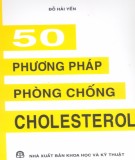 Phòng chống Cholesterol với 50 phương pháp: Phần 1